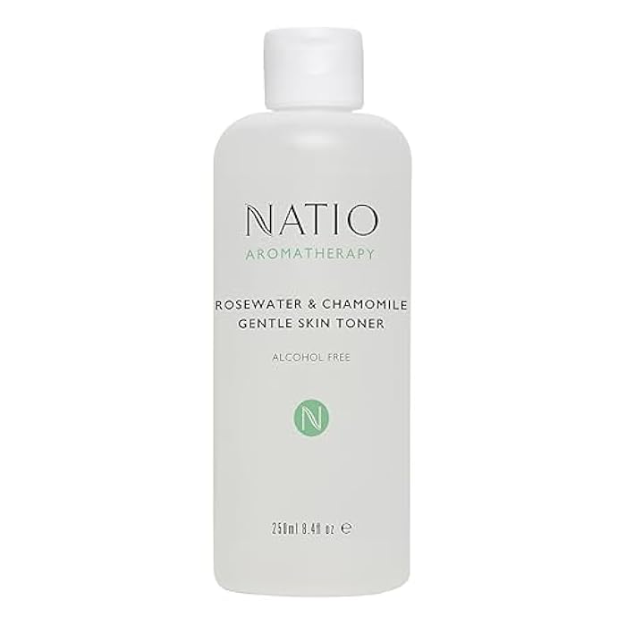 Natio Australia Aromatherapy Rosewater and Chamomile Gentle Skin Toner, 8.4 oz - Gentle, Alcohol-Free Face Toner for Oily, Dry, or Sensitive Skin - Image 1