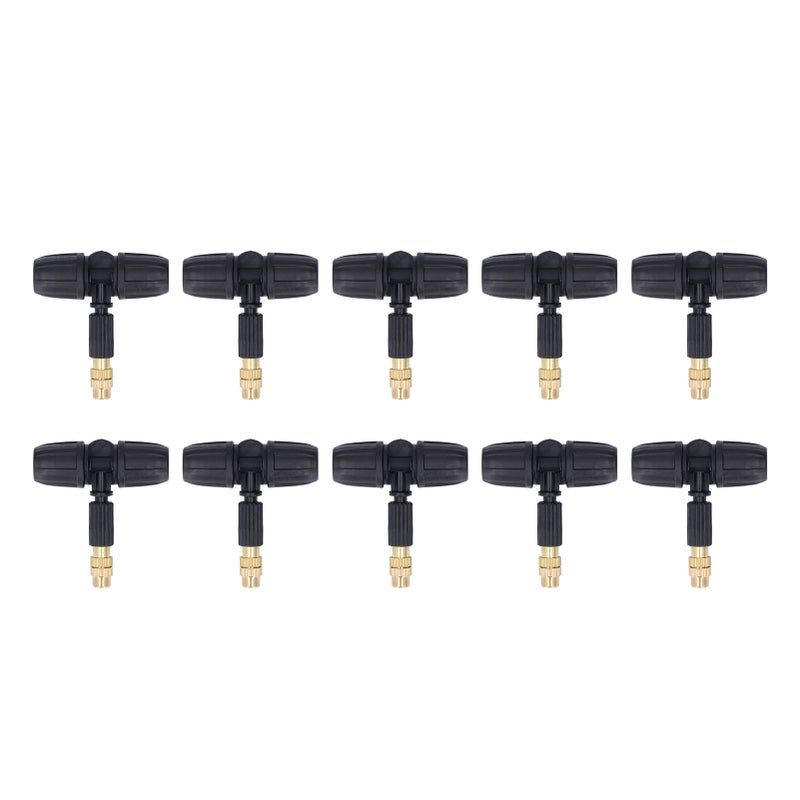 Adjustable Atomizing Nozzle: Brass & Plastic Construction, Heat Cold Resistant, Detachable Design - Misting Nozzle for Garden Irrigation Greenhouse Humidification & Micro Irrigation System - Image 3