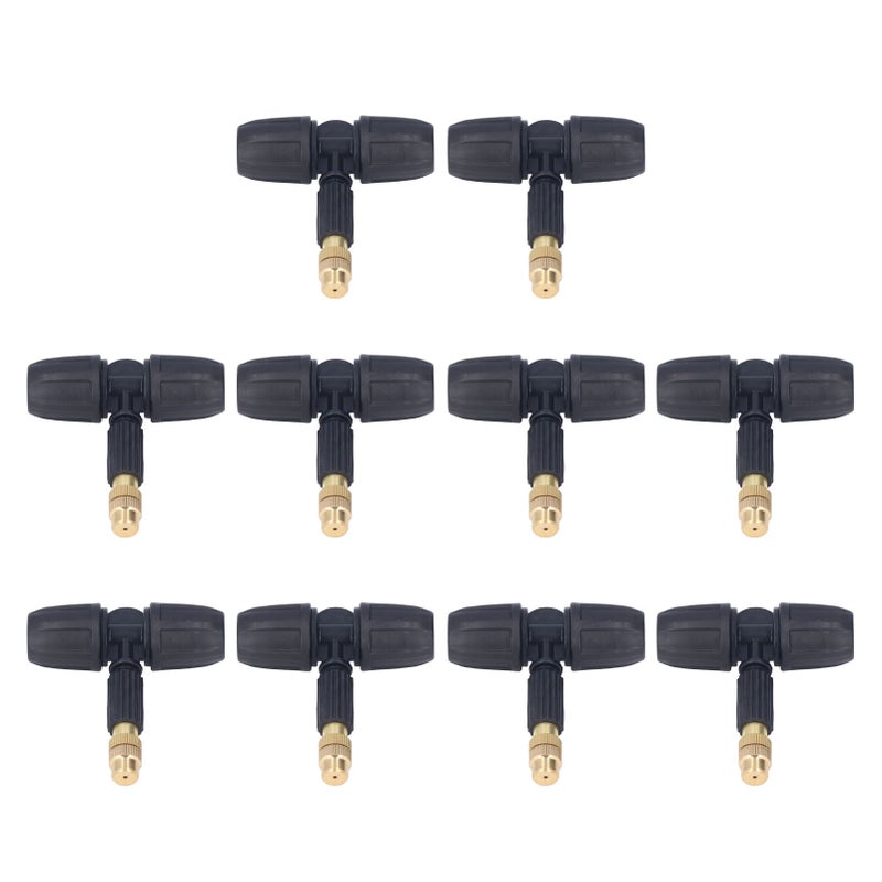 Adjustable Atomizing Nozzle: Brass & Plastic Construction, Heat Cold Resistant, Detachable Design - Misting Nozzle for Garden Irrigation Greenhouse Humidification & Micro Irrigation System - Image 5