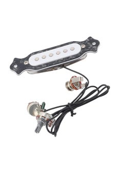 Thoraya 6 String Single Coil Pickup Prewired Electric Guitar Pickup Replacement with Volume and Tone Controls Black Pearl  - Image 4