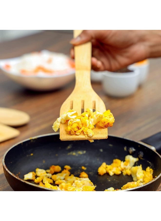 AL MADINA - Alsaqer Organic Bamboo 5 Piece Kitchen Tool Set - Image 1