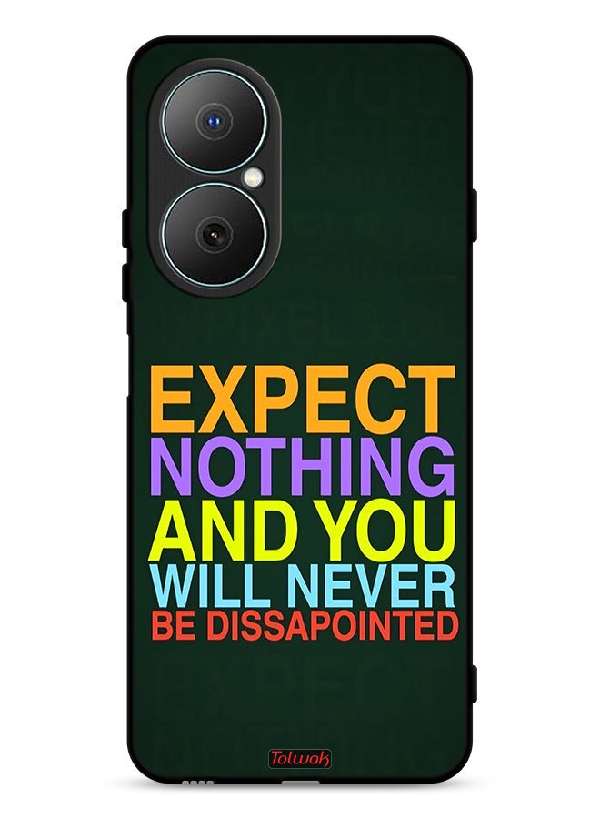 Tolwak Huawei Nova Y73 Protective Case Cover Expect Nothing And You Will Never Be Disappointed