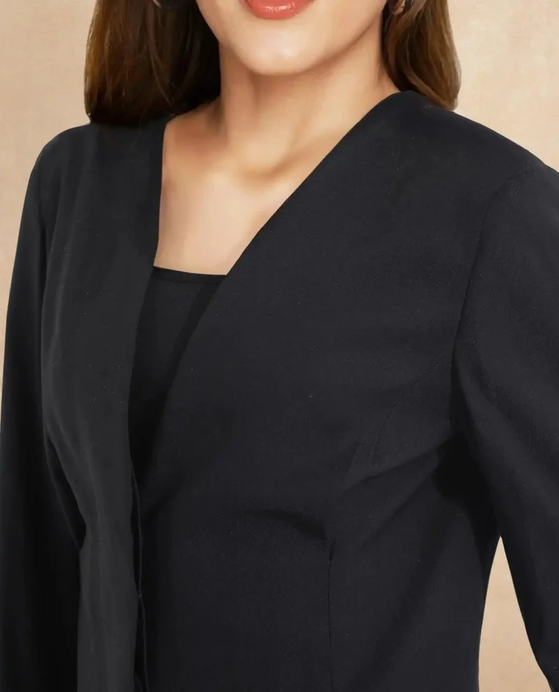 ريريزم Women's Charal Black Blazer