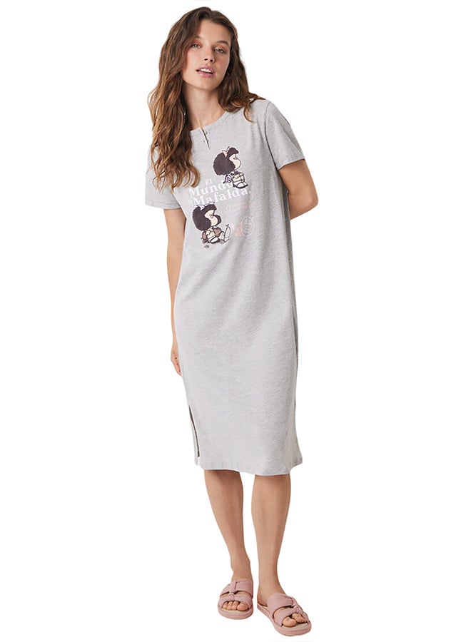 women'secret Mafalda Midi Nightgown  - Image 1