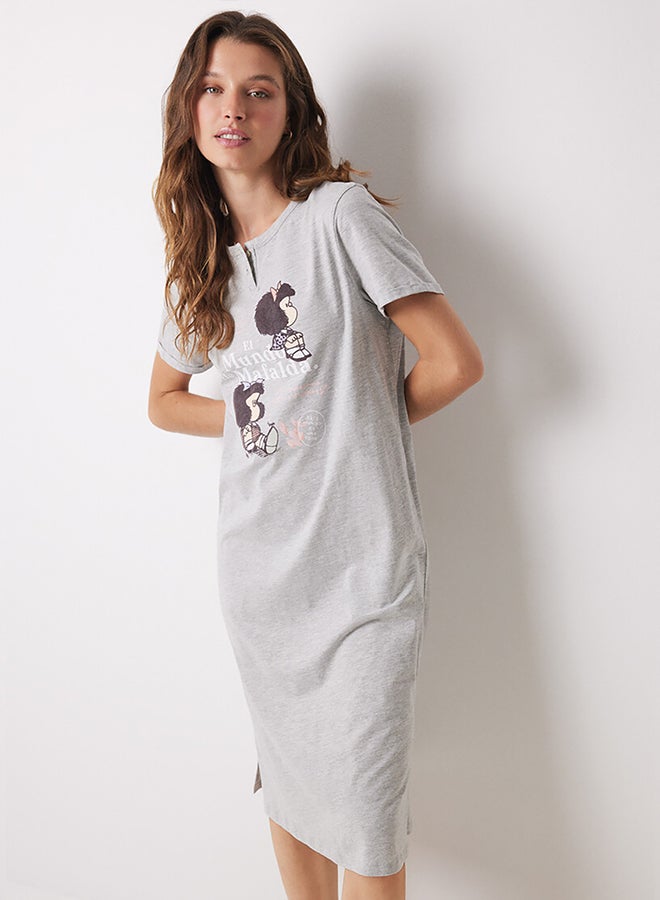 women'secret Mafalda Midi Nightgown  - Image 3