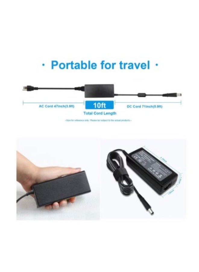 Terabyte 19.5V 4.62A 90W LA90PM111 Adapter Power Supply Charger Replacement for Dell Inspiron Series 5348-R1236 0RT74M PA-1900-32D5 RT74 (4.5 x 3.0 mm) - Image 3