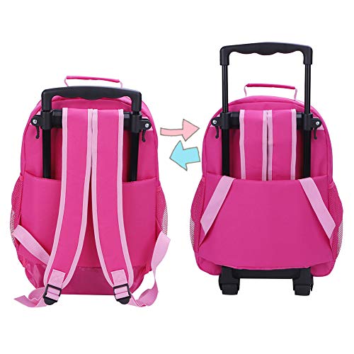 yodo Zoo 3-Way Kids Suitcase Luggage or Toddler Rolling Backpack with wheels, Medium Owl - Image 4