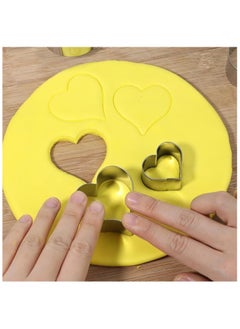 Master Chef 5 pcs Heart Shaped Dough Cutter - Master Chef  - Image 4