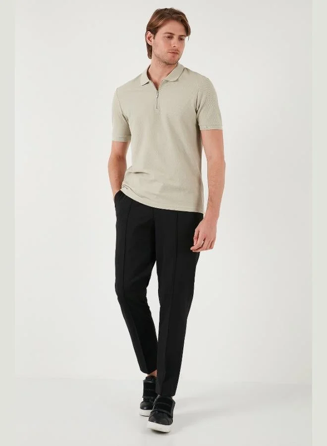 Buratti  Buratti Cotton Regular Fit Half Zipper 3-Pack Polo Collar T-Shirt Men's Polo Collar T-Shirt 5902434S3 for Men | Best Price UAE