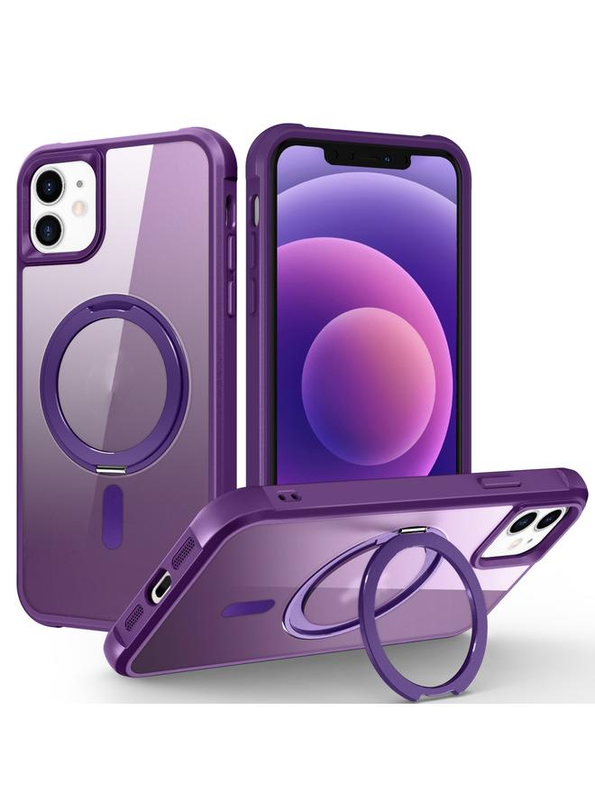 Zaboon Case For iPhone 12 / 12 Pro MagSafe Magnetic Rotating Holder Phone Case - Image 1