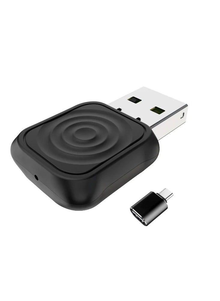 كار لينكيت كارلينكيت ميني ألترا، محول كار بلاي لاسلكي، للسيارات المزودة بنظامي آبل كار بلاي وأندرويد أوتو المدمجين، يحول كار بلاي السلكي إلى لاسلكي وأندرويد أوتو، مع محول من النوع A إلى C، يدعم بلوتوث 5.4، تحديث هوائي - Image 4