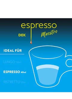 Lavazza LAVAZZA ESPRESSO MAESTRO DEK DECAFFEINATED - NESPRESSO COMPATIBLE - 10 CAPSULES  - Image 3