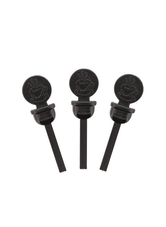 Royal StixToGo Beverage Plugs - Leak Prevention Coffee Accessory for Hot Drinks, Disposable Coffee Stoppers, Fits Standard Lids - Black, 2", Pack of 400 - Image 1