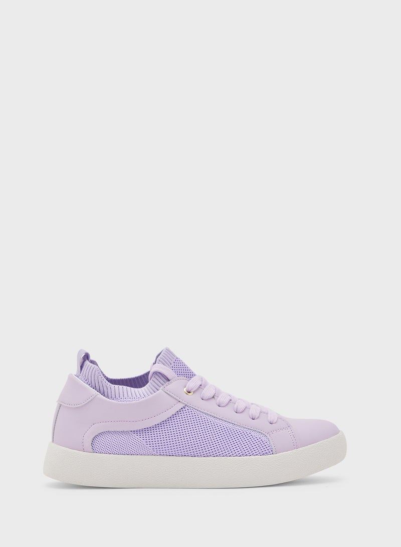 Ginger Mix Material  Casual Sneakers  - Image 1