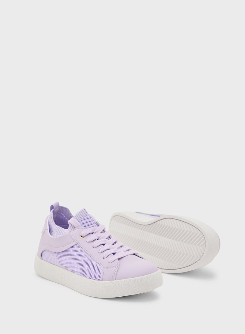 Ginger Mix Material  Casual Sneakers  - Image 3