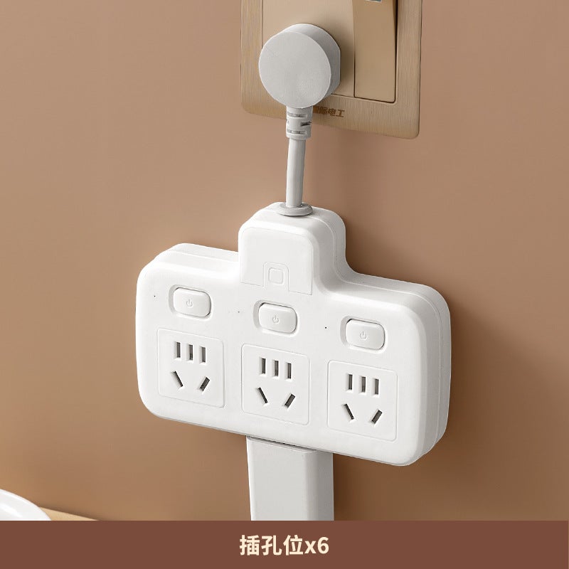 Household Multi-Function Converter One-To-Multi-Socket Usb Plug Board With Wire Plug-In Office Dormitory Plug-In - Image 1