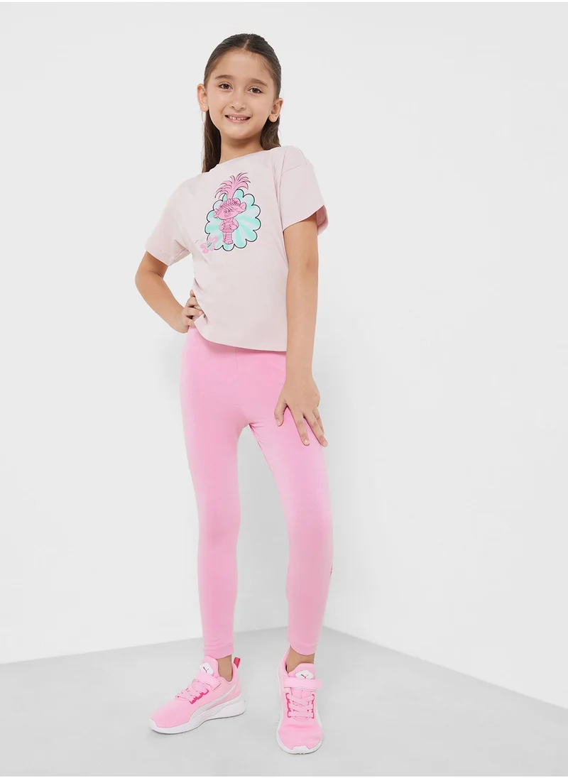 PUMA Kids Trolls High Waist Leggings