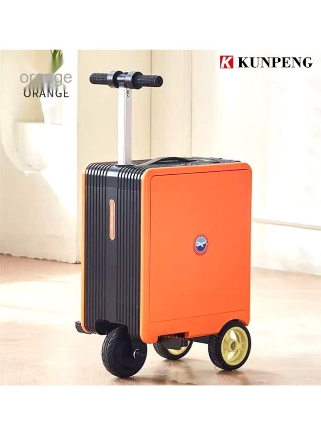 20-inch Smart Rideable Electric Luggage, Approved for Air Travel, Multi-Functional
