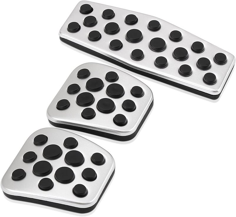 QASULER Non-Slip Car Pedal Cover Set - Image 3