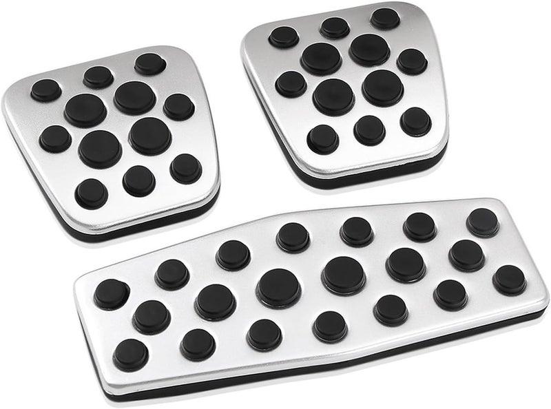 QASULER Non-Slip Car Pedal Cover Set - Image 1