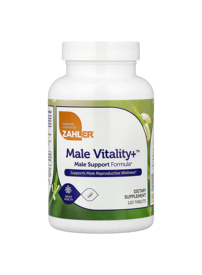 Male Vitality+™, 120 Tablets