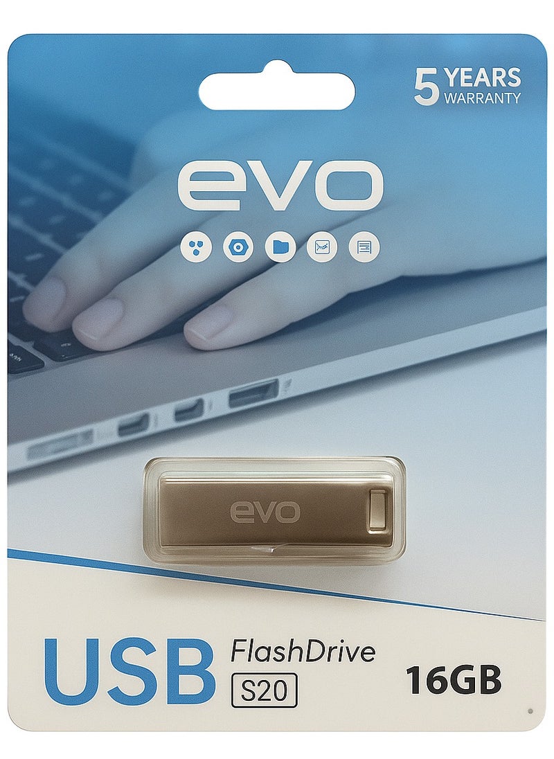 EVO Evo S20 Usb flash drive 16 Gb 