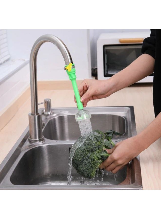 Faucet water filter with silicone hose | 360° rotation to remove chlorine and impurities - Image 2