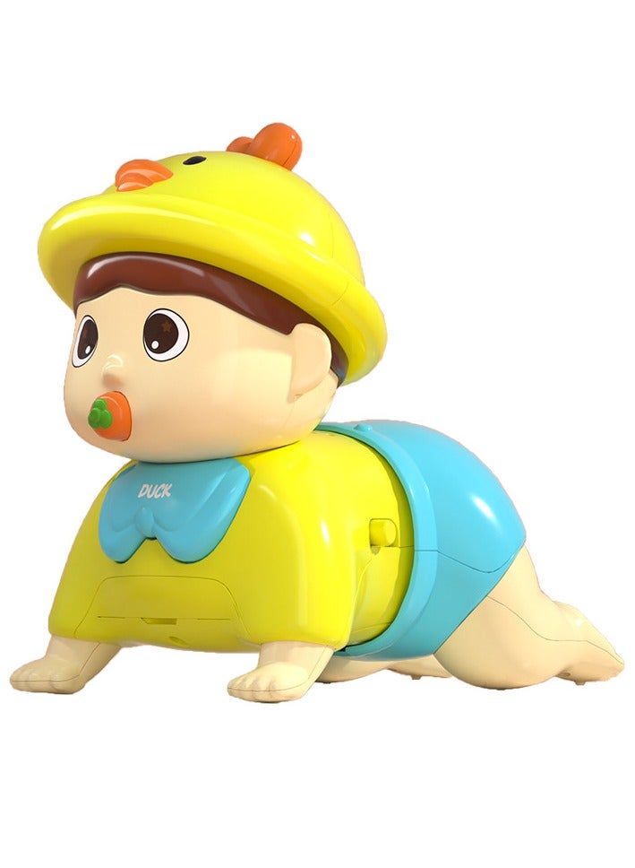 بايبي الزحف لعبة طفل 1 سنة فتاة لعبة طفل 12-18 شهرا مع الموسيقى الصوتية البصرية التنمية التفاعلية هدية عيد ميلاد الطفل - Image 1