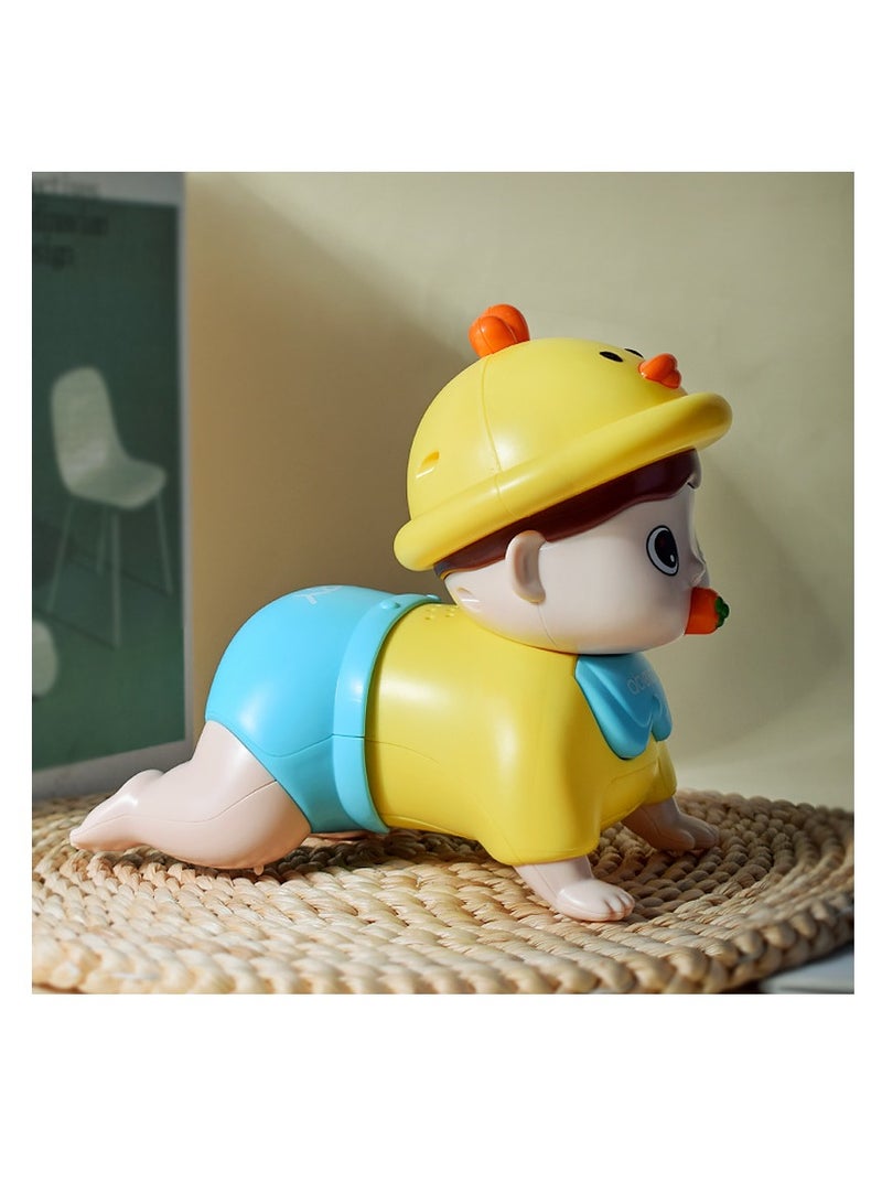 بايبي الزحف لعبة طفل 1 سنة فتاة لعبة طفل 12-18 شهرا مع الموسيقى الصوتية البصرية التنمية التفاعلية هدية عيد ميلاد الطفل - Image 2