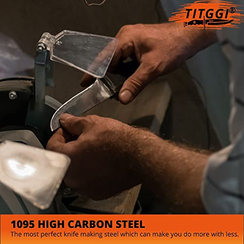 TITGGI 4 Pack 12"x1.5"x0.12" 1095 Steel for Knife Making with Strict Quality Standards, The Perfect Knife Making Steel for Professional & Hobbyist Use, Annealed High Carbon Steel for DIY Knife Making - Image 4