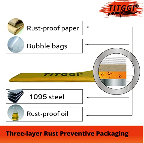 TITGGI 4 Pack 12"x1.5"x0.12" 1095 Steel for Knife Making with Strict Quality Standards, The Perfect Knife Making Steel for Professional & Hobbyist Use, Annealed High Carbon Steel for DIY Knife Making - Image 5