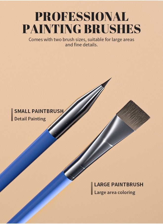 Beauenty - Paint By Numbers for Adult Kids Beginners Canvas, Diy Acrylic Paint By Number Canvas for Painting Party and Classroom Activity and Gift - Image 1