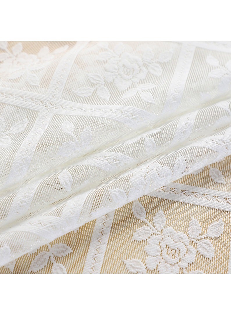 Lace Tablecloth,Tablecloth, Beige (90 x 160cm)  - Image 1