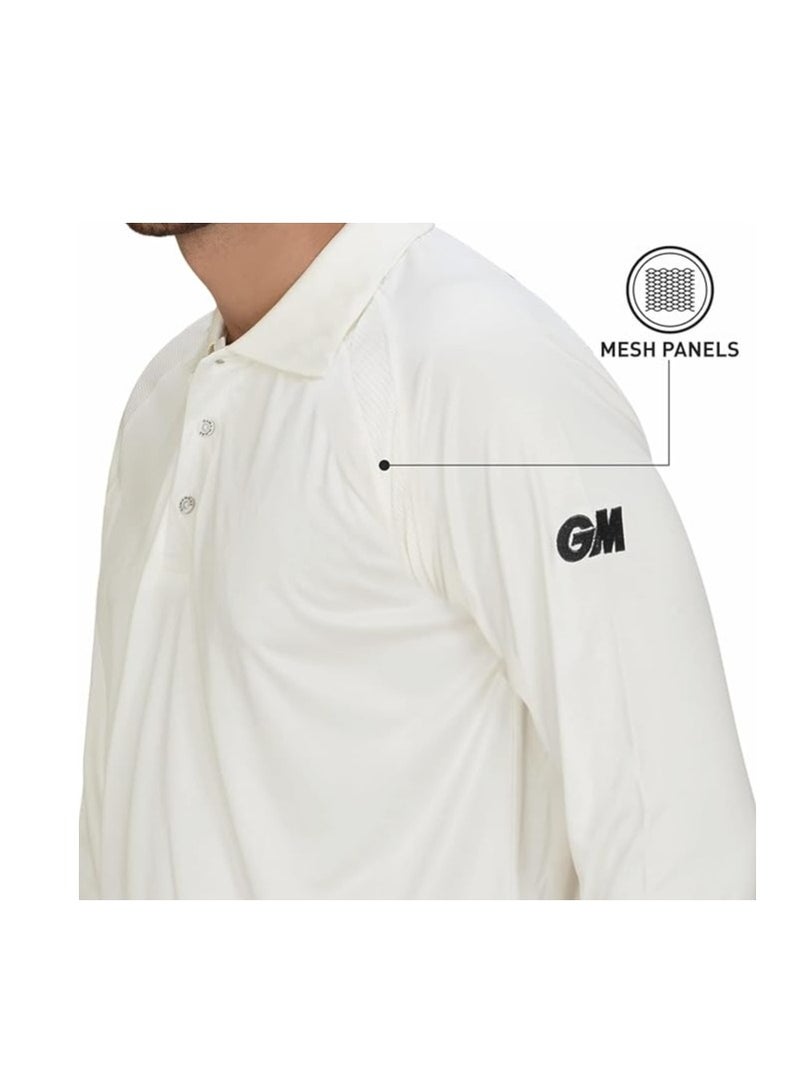 GM 7205 Full Sleeve Cricket T-Shirt | Size-XX-Large | GMCSFSXXL | Material : Polyseter - Image 2