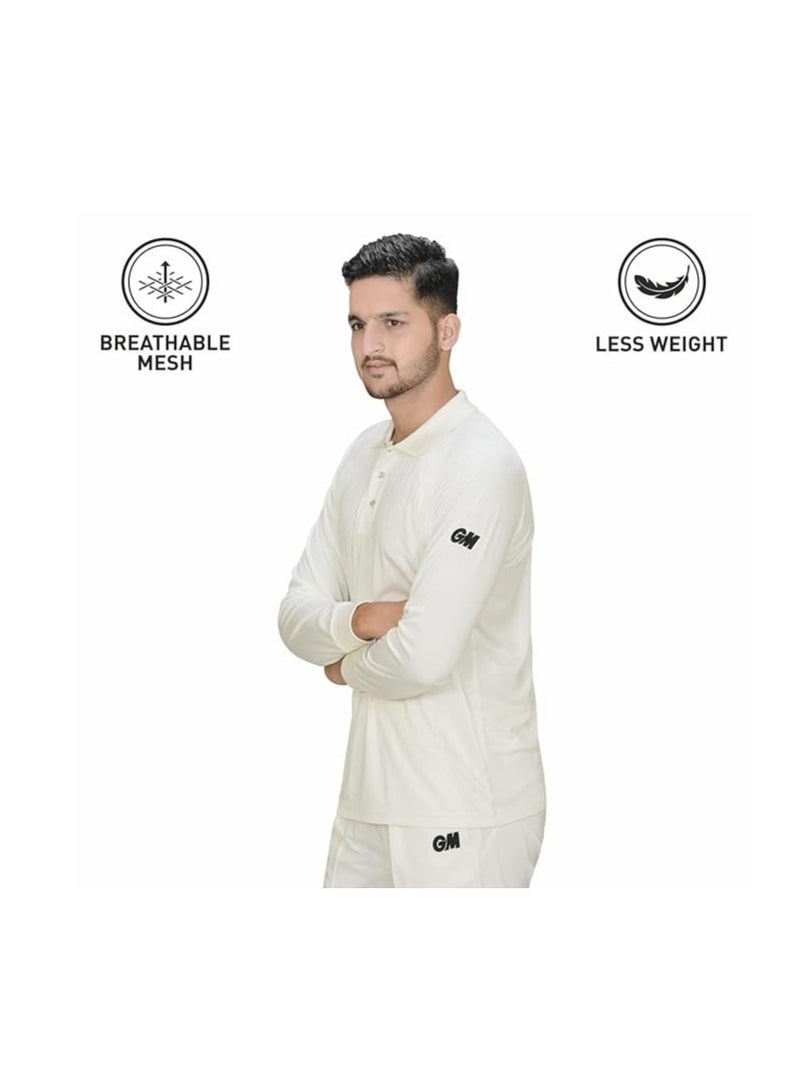 GM 7205 Full Sleeve Cricket T-Shirt | Size-XX-Large | GMCSFSXXL | Material : Polyseter - Image 4