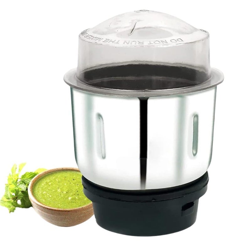 LIFE FARM ORGANICS Mixer Grinder Chutney Jar 400ml suitable for Bajaj Havells Crompton Lifelong Usha Sumeet Singer Sunflame and others LIFE FARM ORGANICS  - Image 2