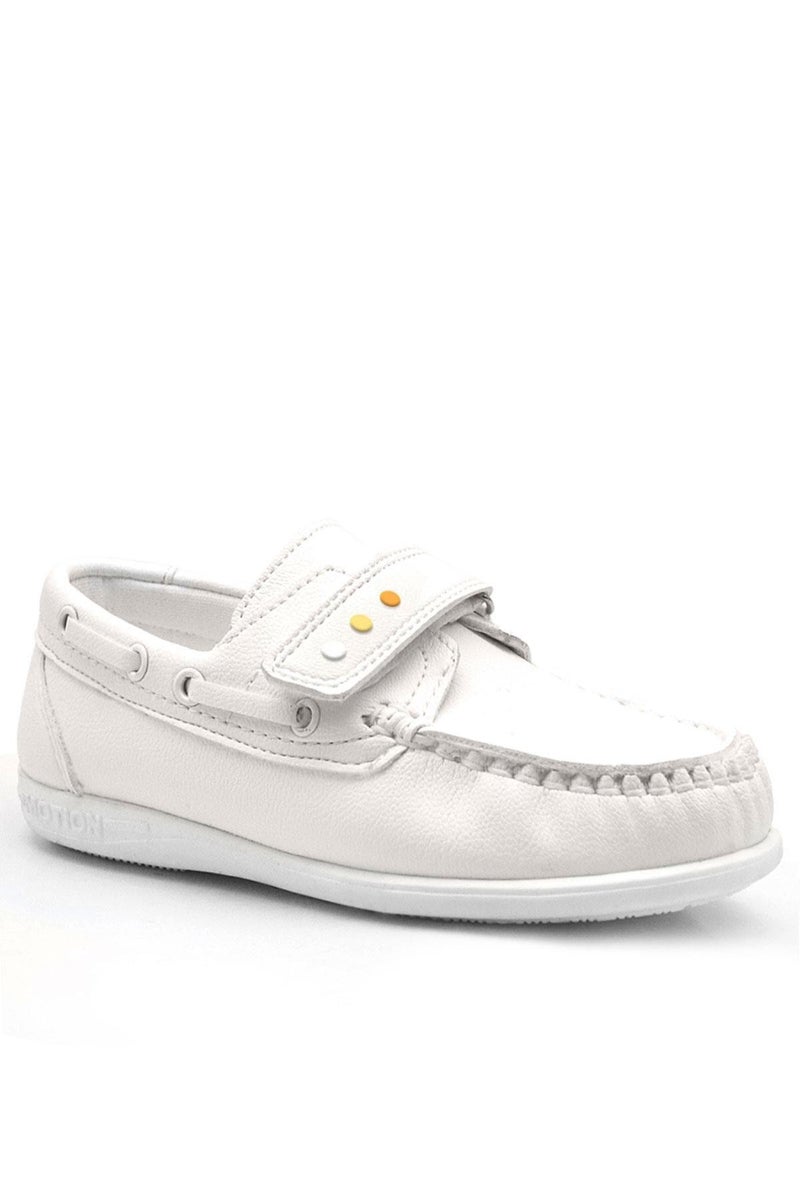 Rakerplus Raker Plus Men's Youth Casual Shoes Phoenix Off White with Colored Velcro Strap and Details - Image 3