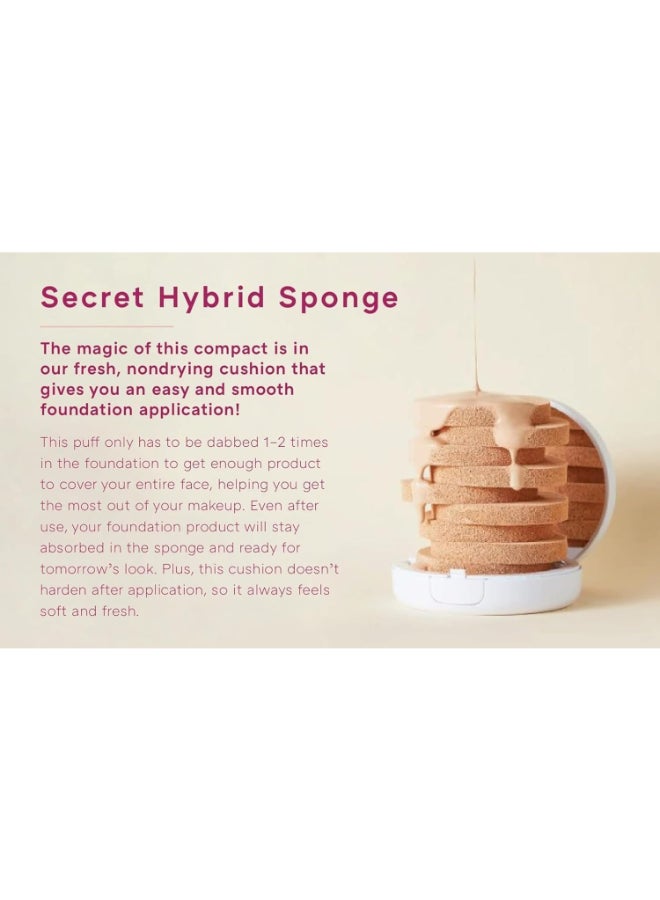 Missha Magic Cushion Cover Lasting SPF50+/PA+++, 15 Grams No.21 - Image 4