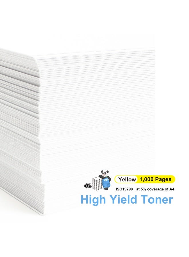 ASTA CE312A CF352A 126A 130A Universal Yellow High Quality Toner Cartridge Compatible For HP LaserJet Pro CP1025 CP1025NW M175 M275 MFP M176 M177 Printer Replacement Office Consumable No Powder Leakage Smooth Printing - Image 2