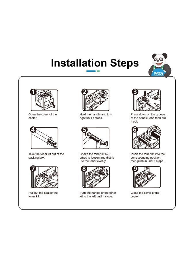 ASTA CE312A CF352A 126A 130A Universal Yellow High Quality Toner Cartridge Compatible For HP LaserJet Pro CP1025 CP1025NW M175 M275 MFP M176 M177 Printer Replacement Office Consumable No Powder Leakage Smooth Printing - Image 5