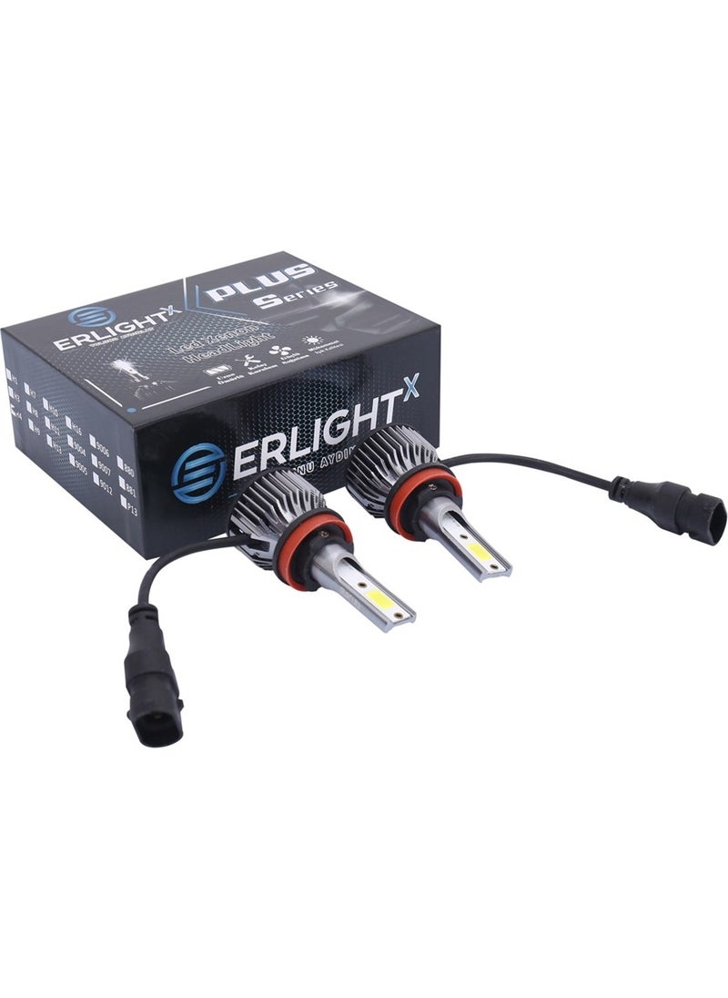 Eraks Car Accesories - Megane 4 Compatible LED Xenon Fog Light Bulb Laser Series H11 - Image 1