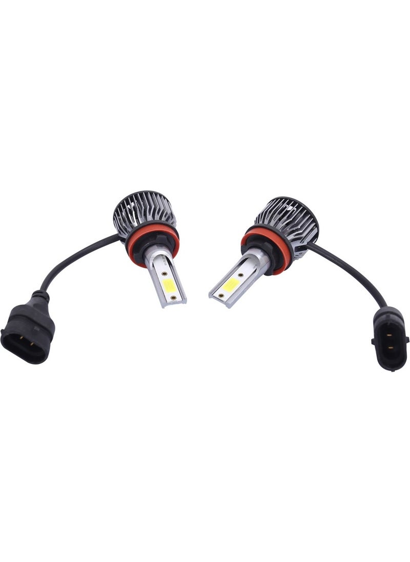 Eraks Car Accesories - Megane 4 Compatible LED Xenon Fog Light Bulb Laser Series H11 - Image 1