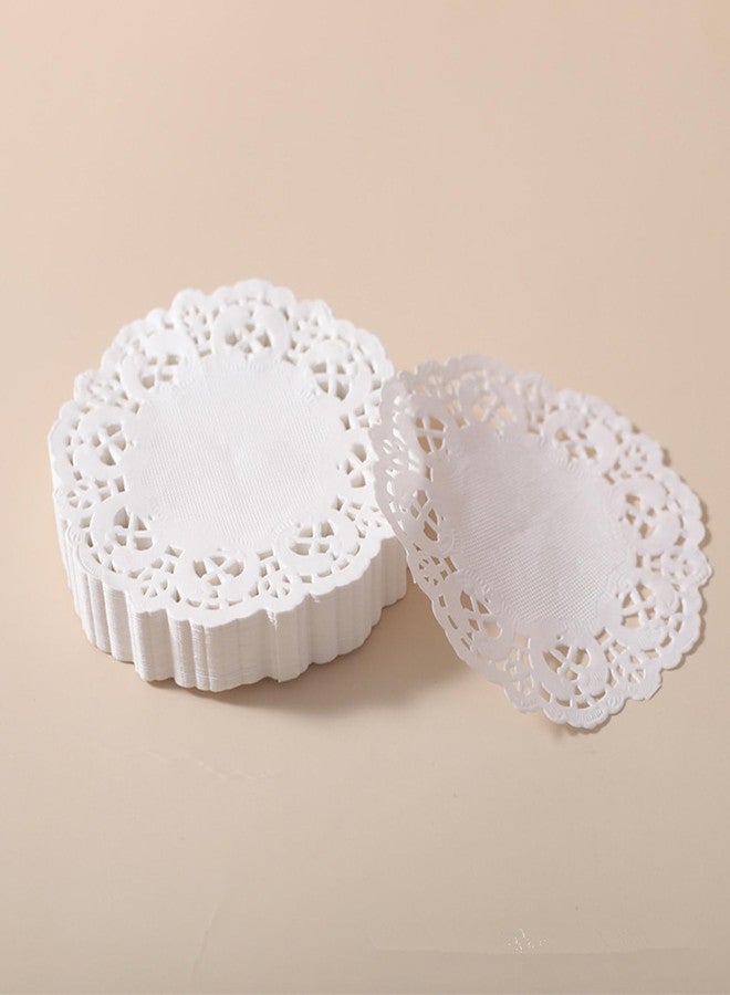 CHICIEVE Round Paper Lace Doilies 3.5 Inch Pack Of 250 Pcs by CHICIEVE - Image 1