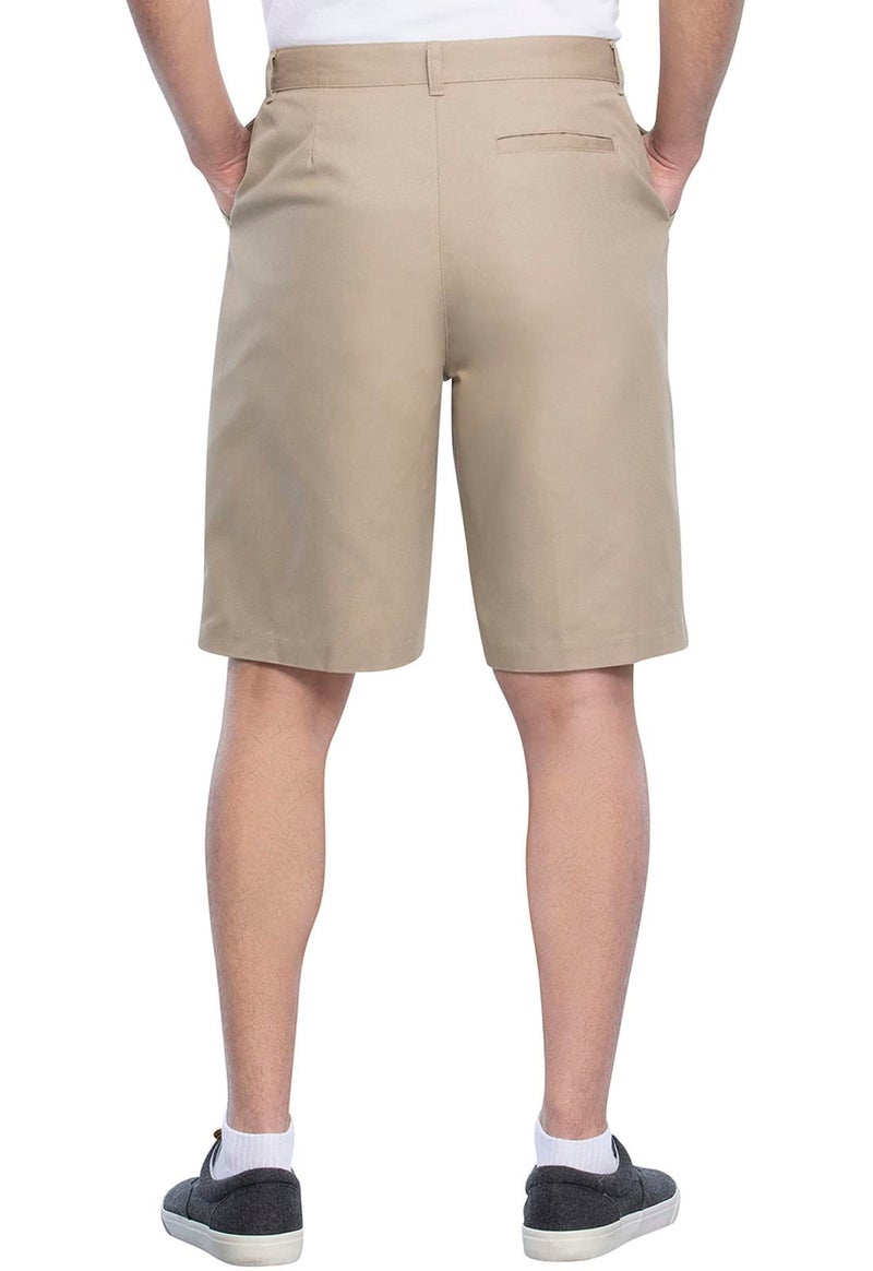 Classroom School Uniforms Little Boys Flat Front Shorts, Khaki, 7 - Image 3