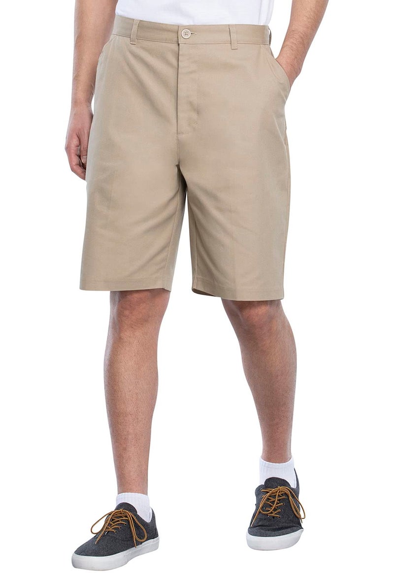 Classroom School Uniforms Little Boys Flat Front Shorts, Khaki, 7 - Image 2