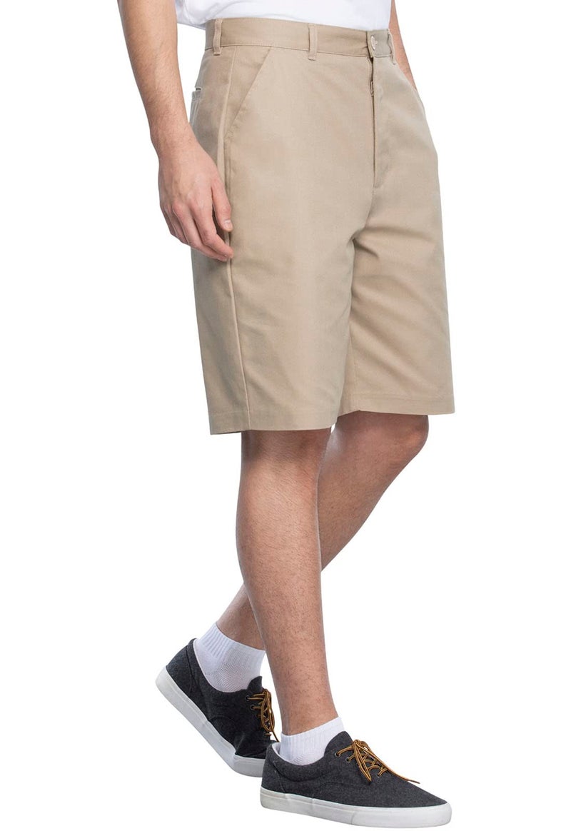 Classroom School Uniforms Little Boys Flat Front Shorts, Khaki, 7 - Image 4