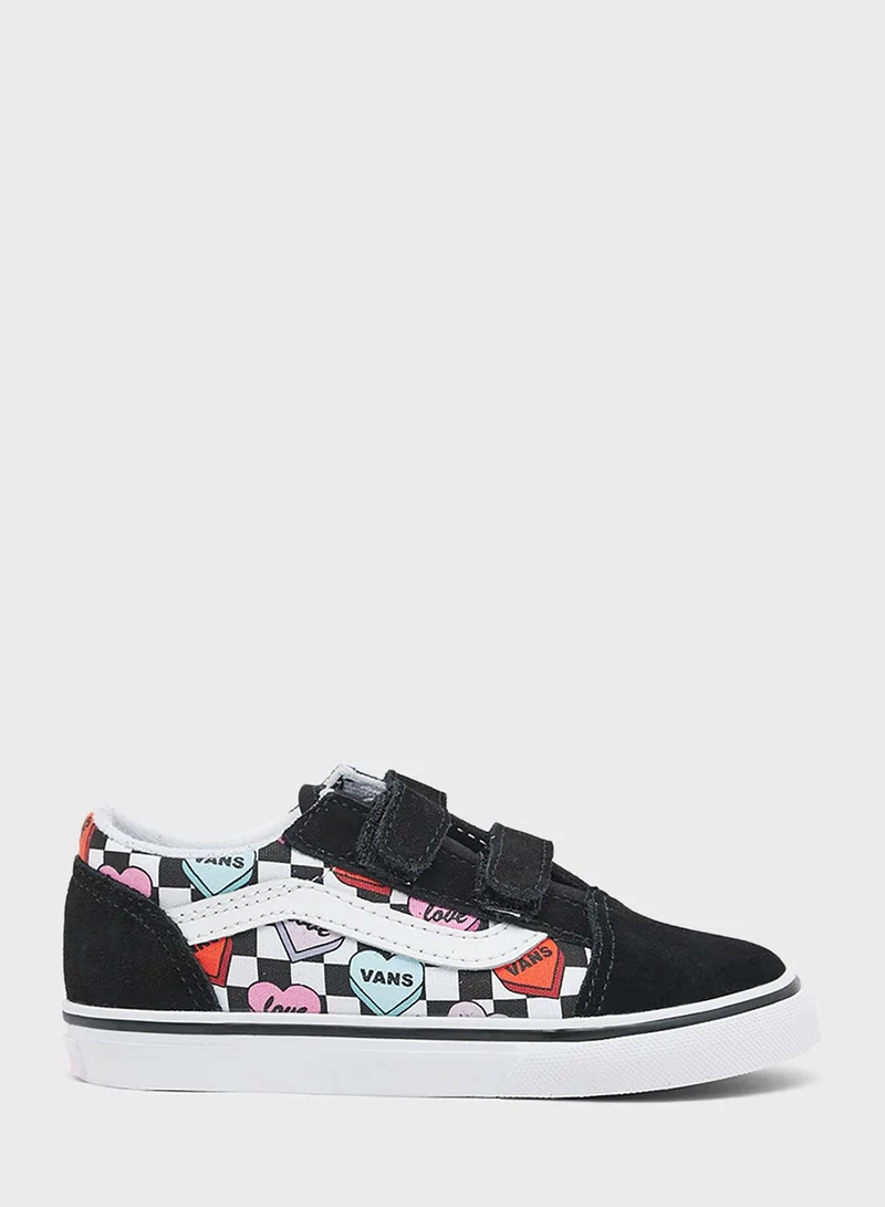 VANS Kids Unisex Candy Hearts Old Skool Sneakers
