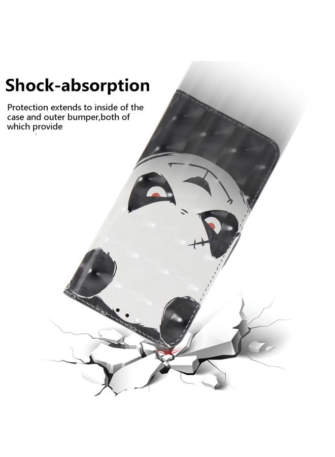 Zaboon Case For Galaxy A31 3D Colored Drawing Horizontal Flip Leather Case with Holder & Card Slot & Wallet & Lanyard - Image 5