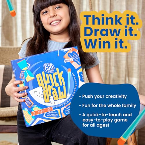 Binca Quick Draw - Hilarious Drawing Party Game for Kids & Adults, Perfect for Family Game Night, Gift for Boys & Girls Ages 8, 9, 10, 11, 12 Years & Up, Fast-paced & Funny Drawing Game (3–8 Players) - Image 3
