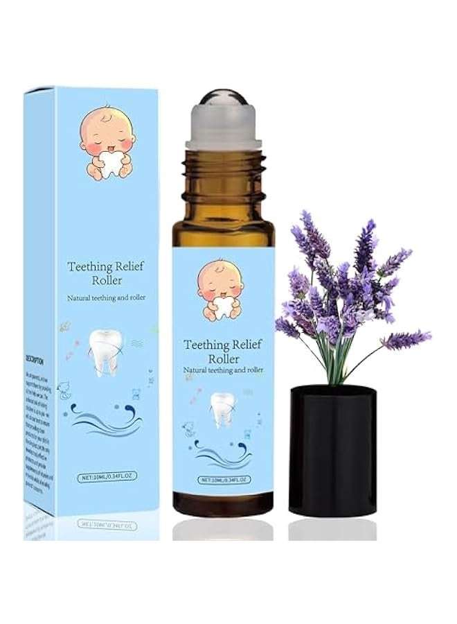 Teething Oil Roller - Teething Roller, Natural Teething Roller for Reducing Teething Relief Roller Care for - Image 1
